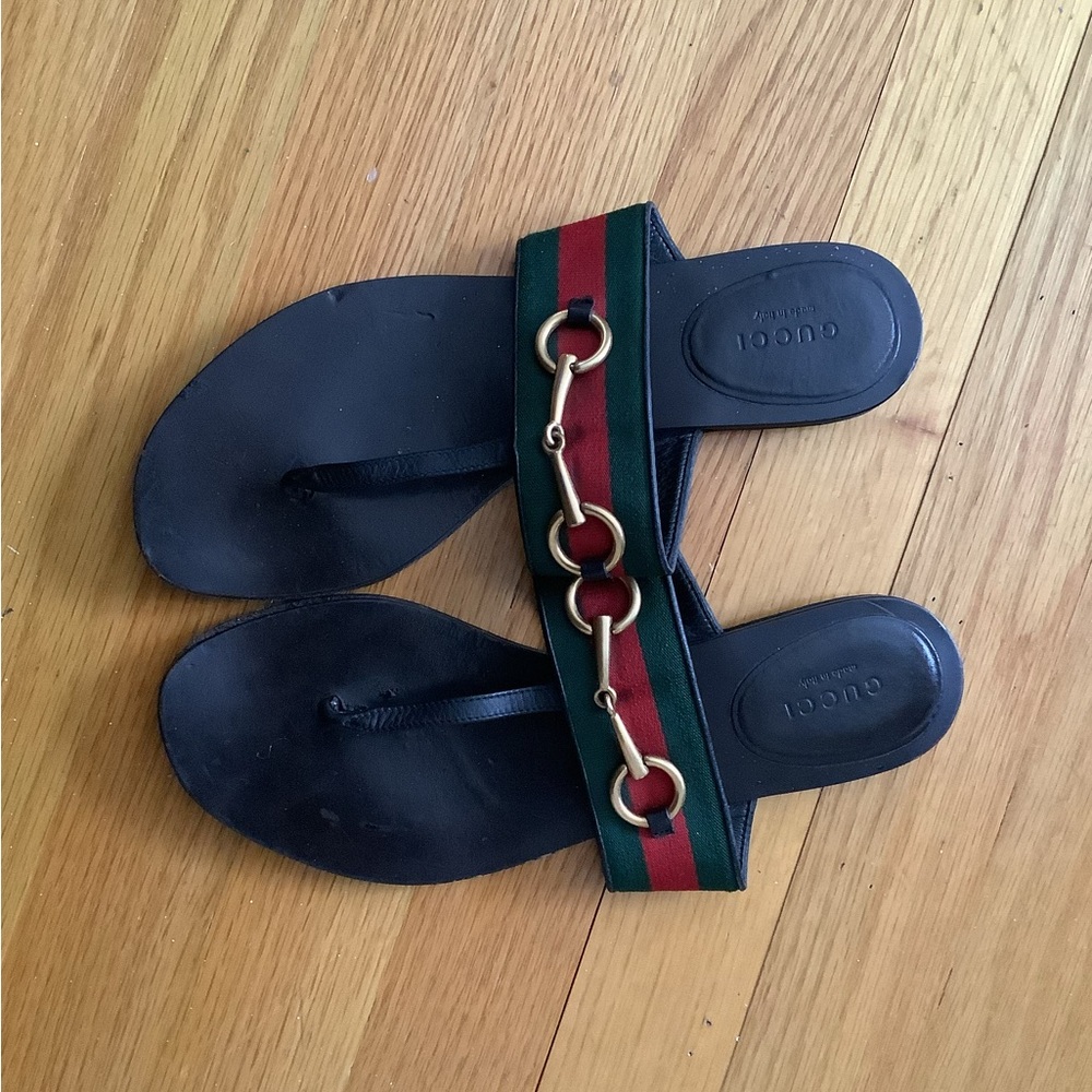Gucci Querelle Thong Sandals - Picture 3 of 7